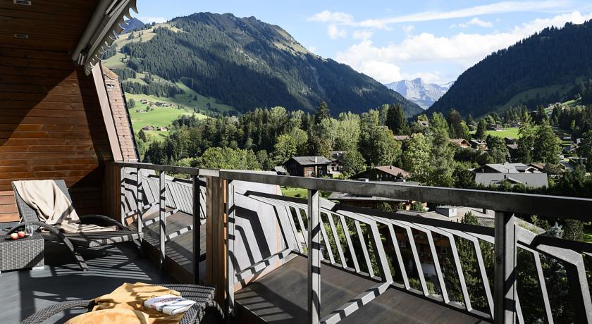 Chalet Grand View - Gstaad Saanen Luaran gambar