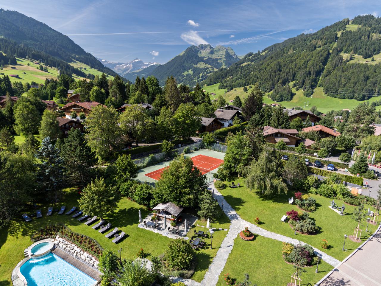 Chalet Grand View - Gstaad Saanen Luaran gambar