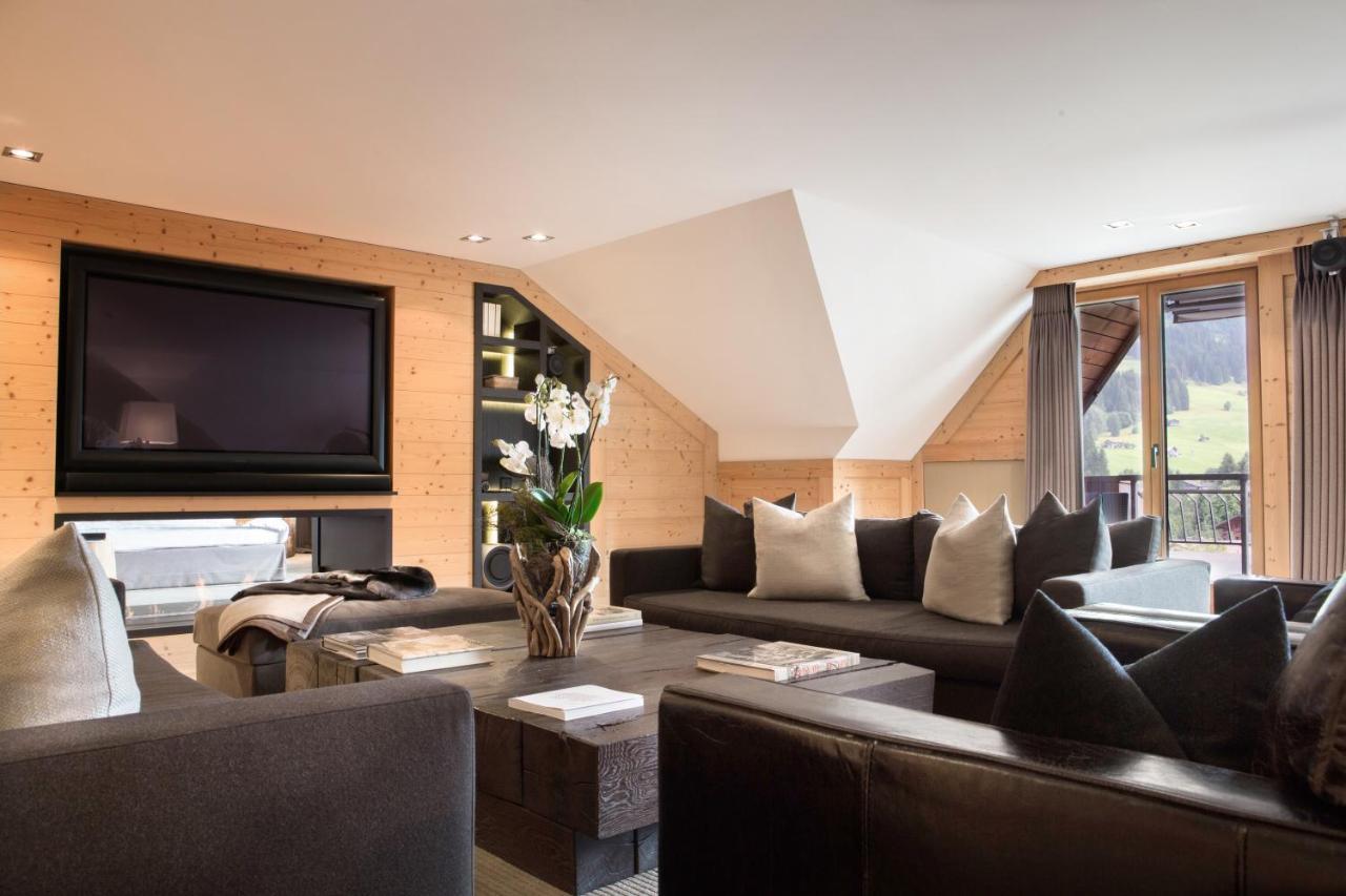 Chalet Grand View - Gstaad Saanen Luaran gambar
